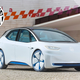 The VW ID concept, to be the first of its bespoke EVs next year. Photo: VW